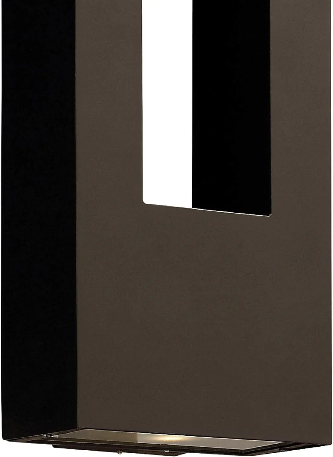 Hinkley Atlantis 1648BZ-LED Medium LED Wall Mount Lantern - Aluminum, Dark Sky Compliant, Integrated LED, 120v, Dimmable - Bronze