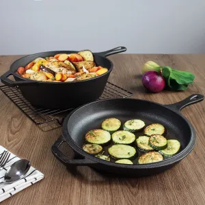 Household Non-stick Flat Pan With Single Handle
