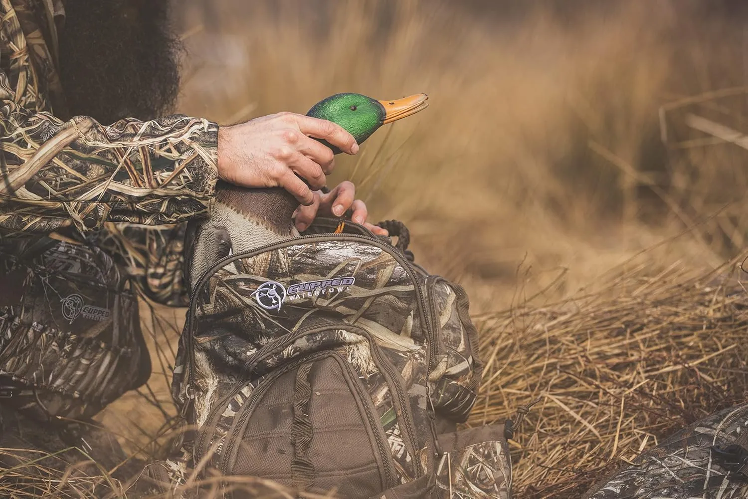 Hunting Backpack/Bag, Durable Duck Hunting Bag with Waist Belt & Waterproof Bottom