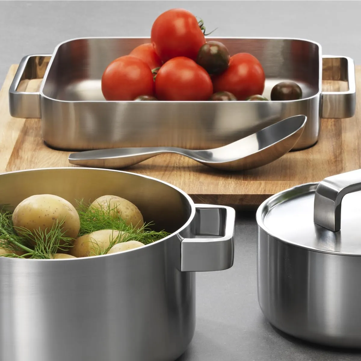 Iittala Tools 162892 Oven Roaster Large Stainless Steel