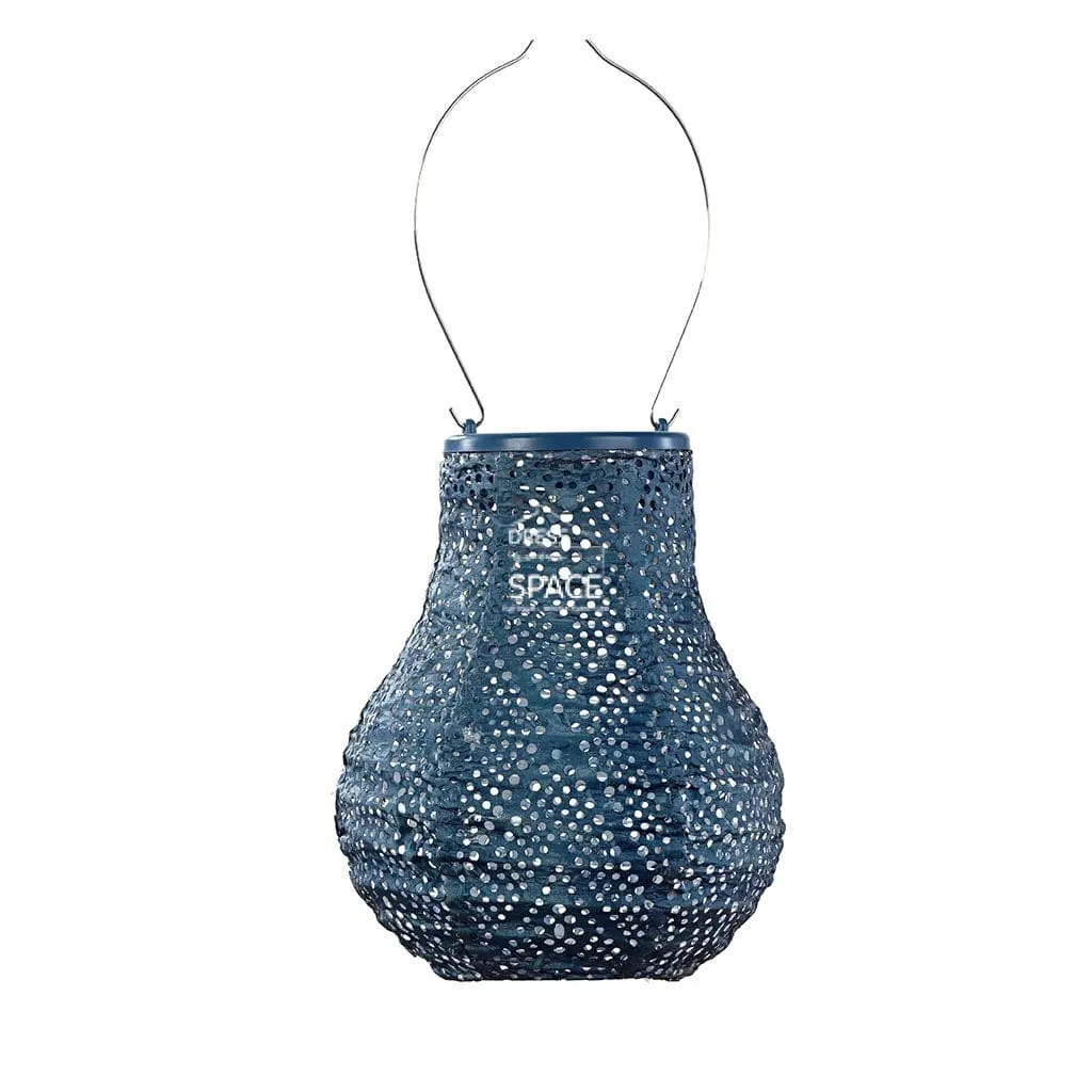 Ikat Bulb 16 - Petrol - Solar Lantern