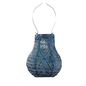 Ikat Bulb 16 - Petrol - Solar Lantern