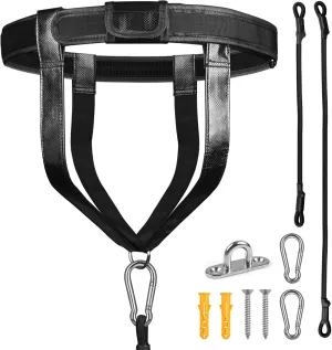 INNOLIFE Heavy Bag Anchor Kit with 10" and 24" Bungee Cords & D-Ring Carabiner – Anti-Wobble Stabilizer for Boxing, Muay Thai, MMA Training