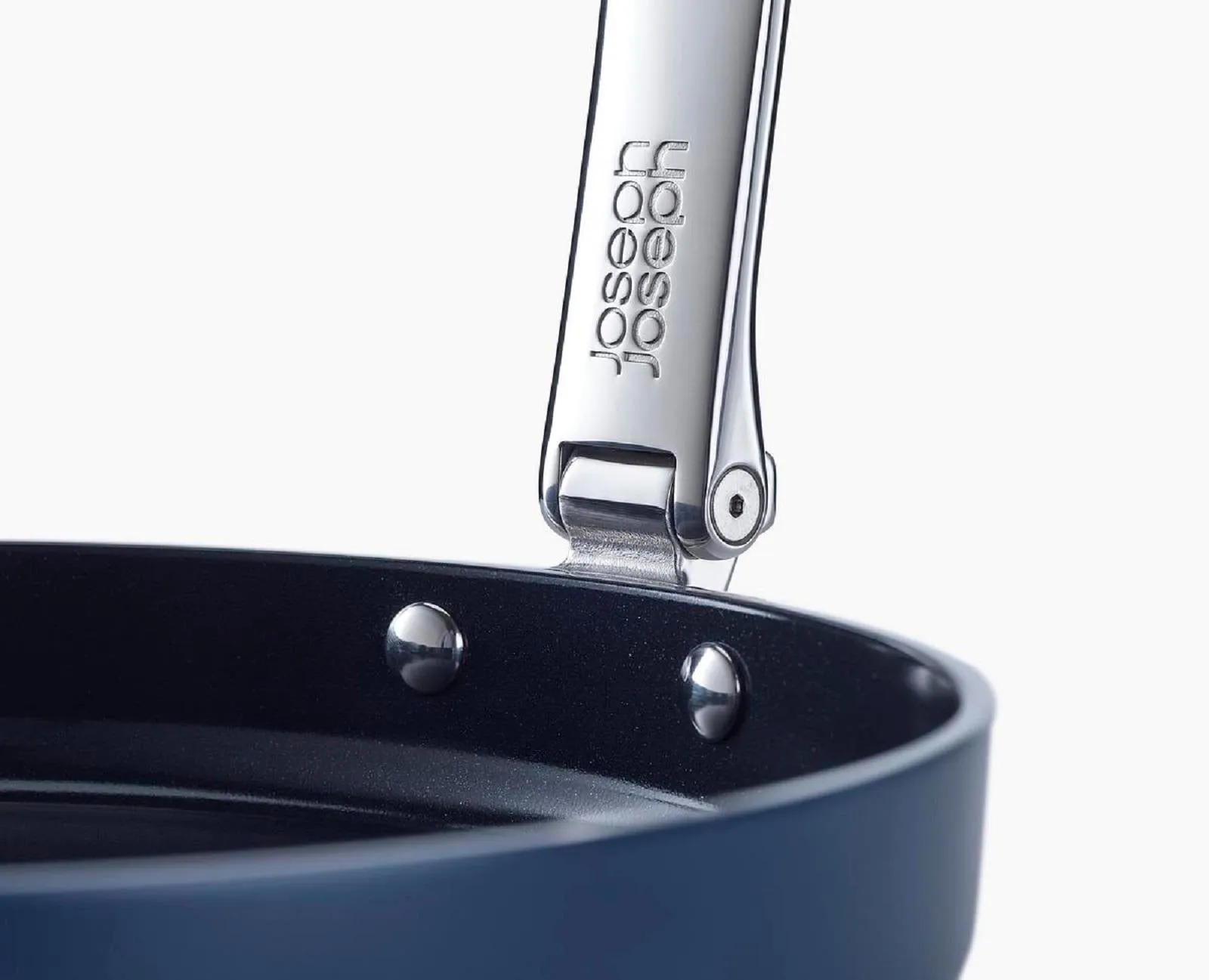 Joseph Joseph Space Folding Handle Ceramic Non-stick Blue Frying Pan