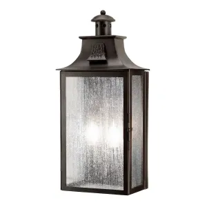 Kendal 2 Light Wall Lantern | Old Bronze