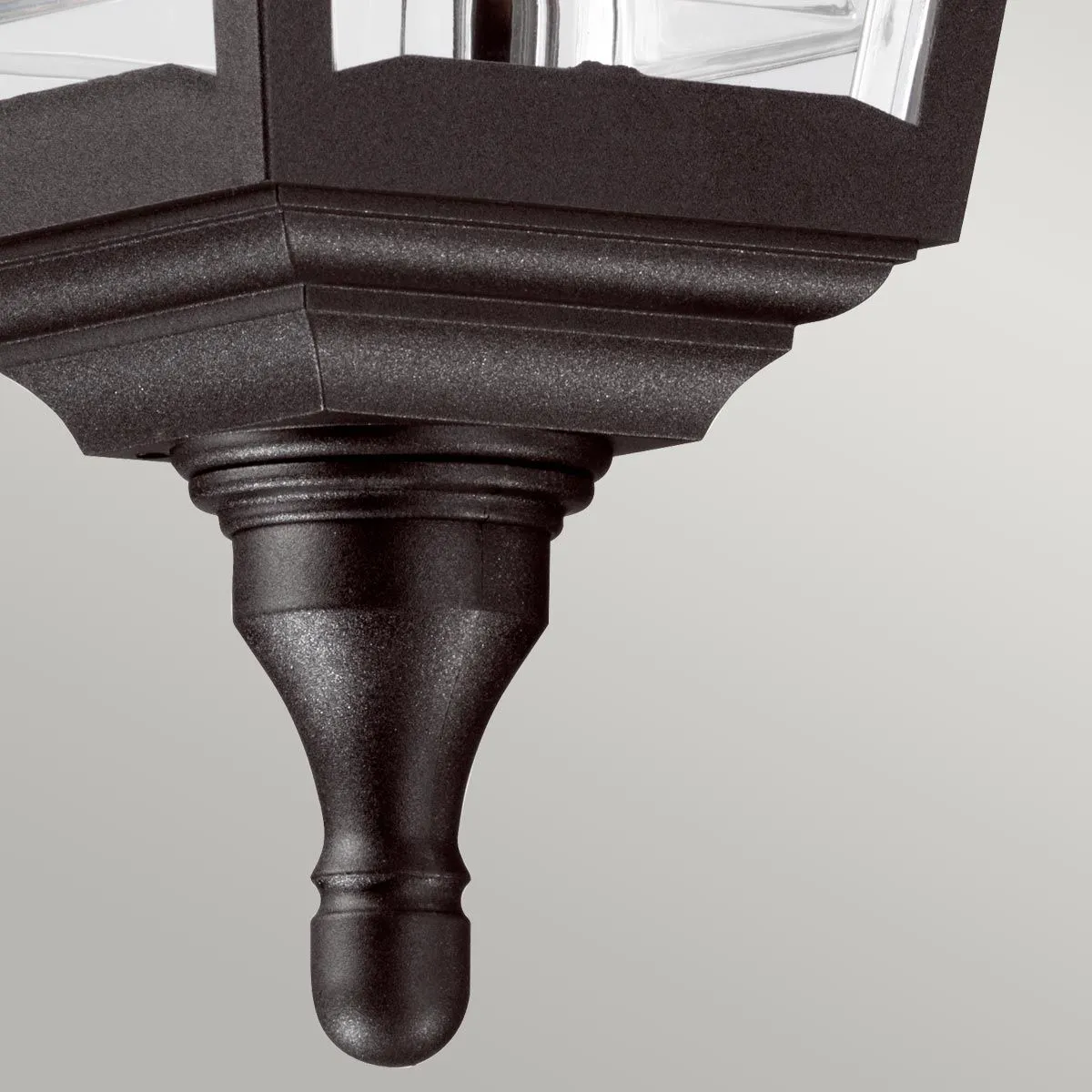 Kerry 1 Light Chain Lantern | Black