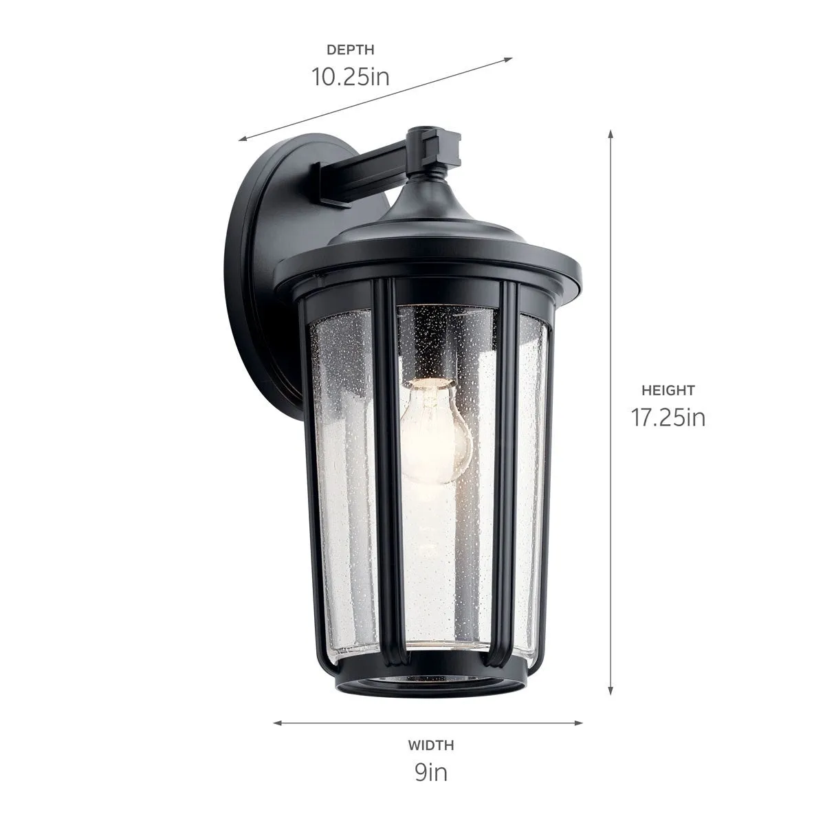 Kichler One Light Outdoor Wall Mount