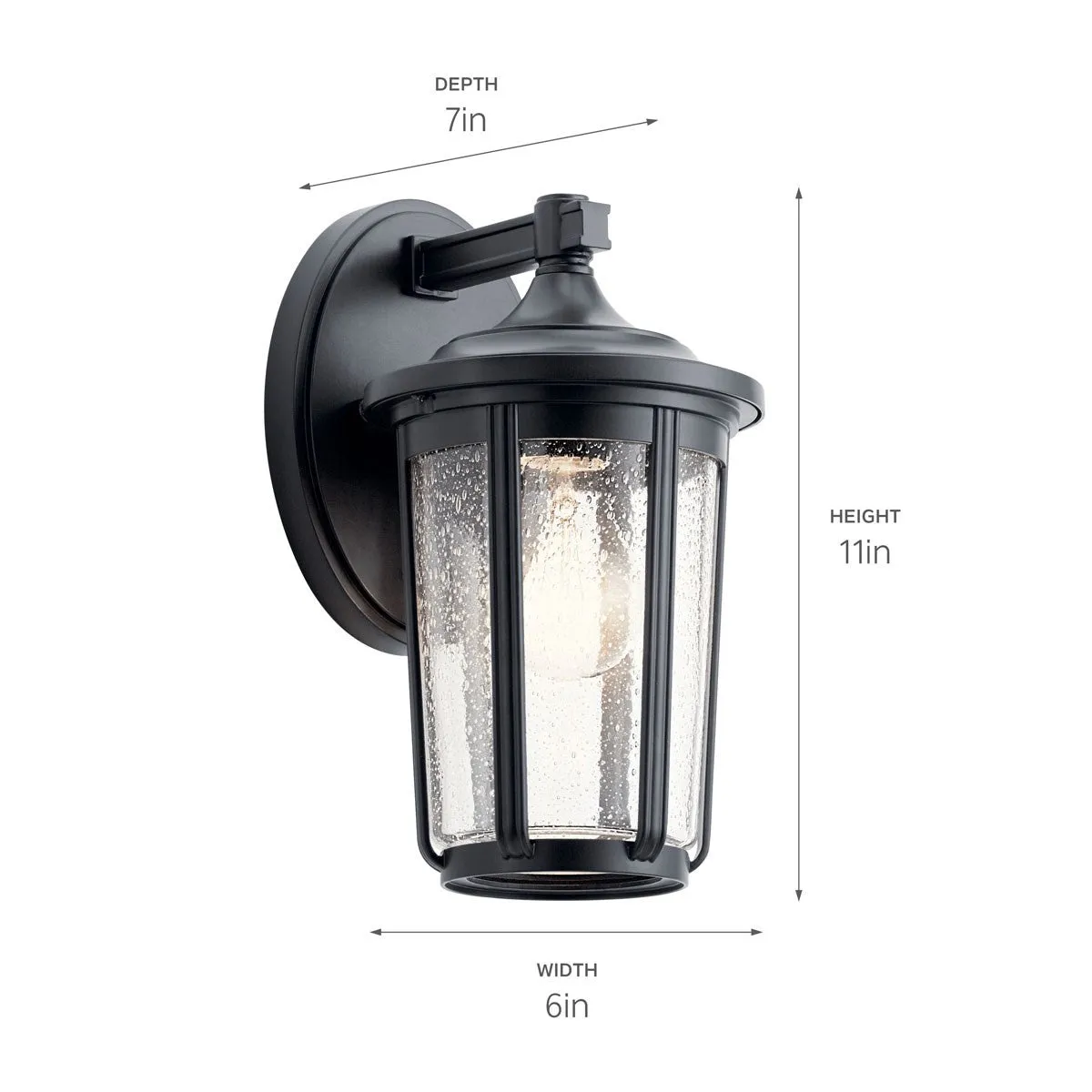Kichler One Light Outdoor Wall Mount
