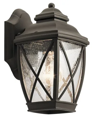 Kichler One Light Outdoor Wall Mount