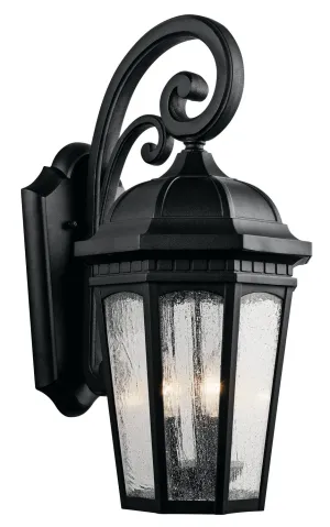 Kichler Three Light Outdoor Wall Mount