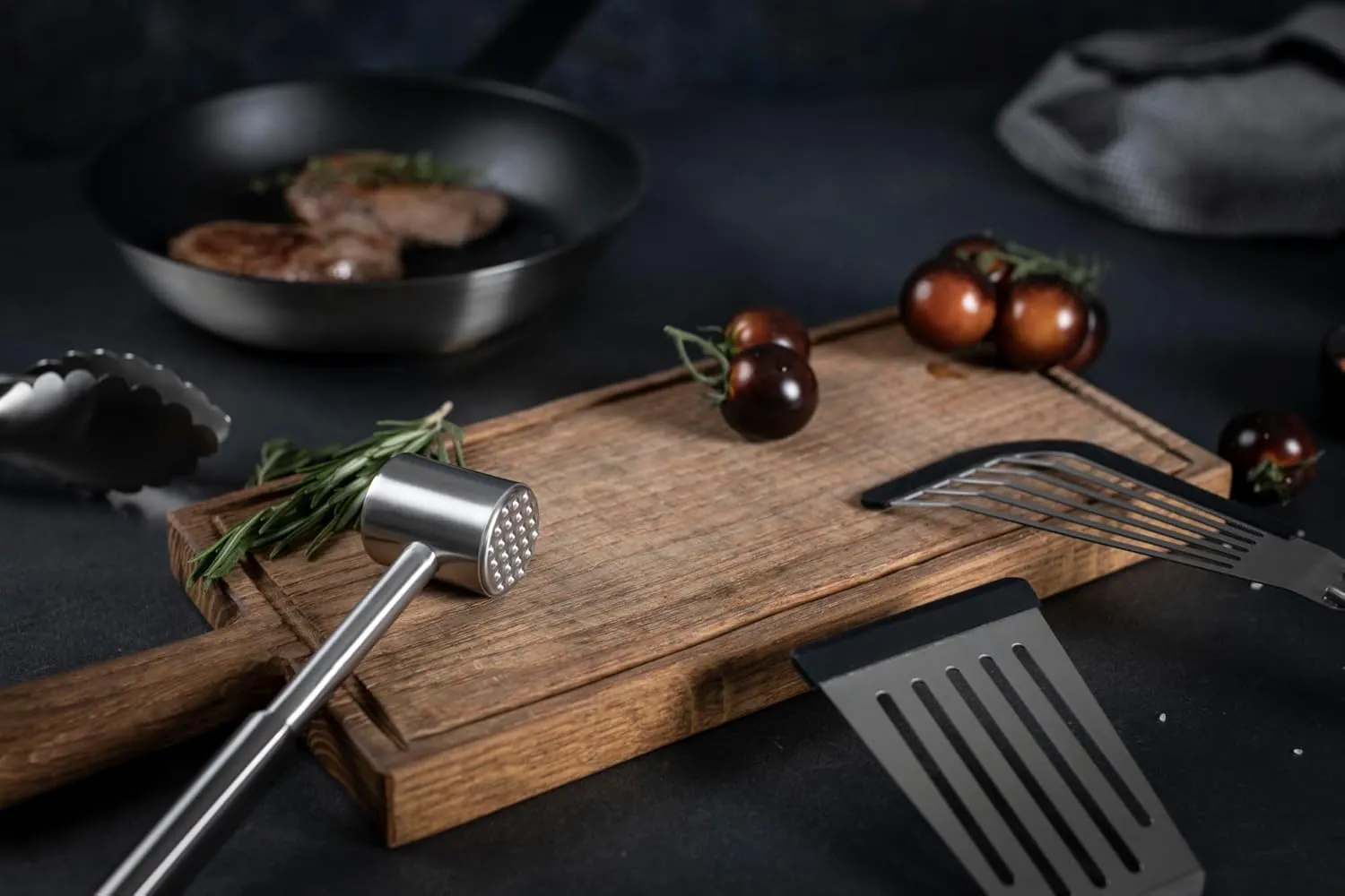 Kuhn Rikon 24342 Spatula, Stainless Steel, Silver