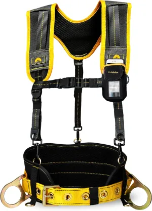 KwikSafety - Charlotte, NC - BEAVER TAIL Safety Belt for Positioning | Lineman Ironworker Cushioned Support