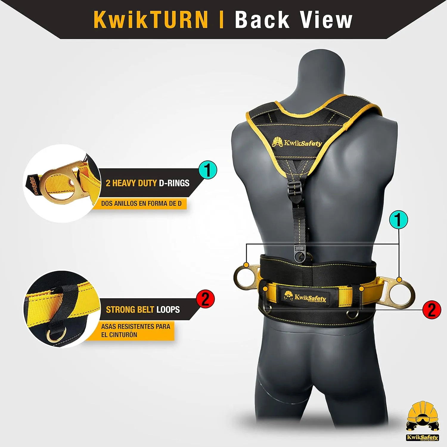 KwikSafety - Charlotte, NC - BEAVER TAIL Safety Belt for Positioning | Lineman Ironworker Cushioned Support