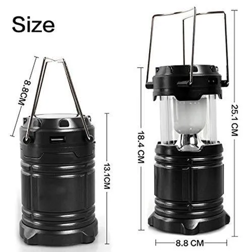 Lantern Light Camping High-tech Emergency Giveaway offer Solar LED Rechargeable Bulb 874