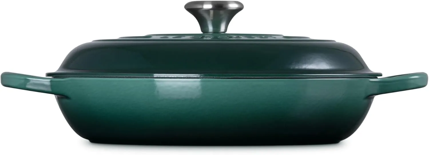 Le Creuset Enameled Cast Iron Signature Braiser, 3.5 qt., Artichaut