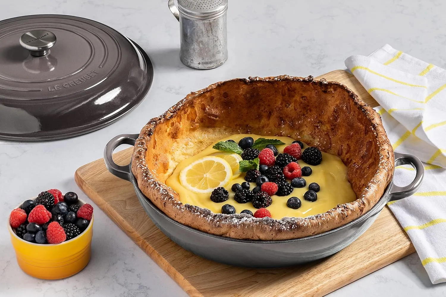 Le Creuset Enameled Cast Iron Signature Braiser, 3.5 qt., Artichaut