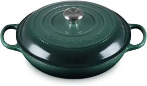 Le Creuset Enameled Cast Iron Signature Braiser, 3.5 qt., Artichaut