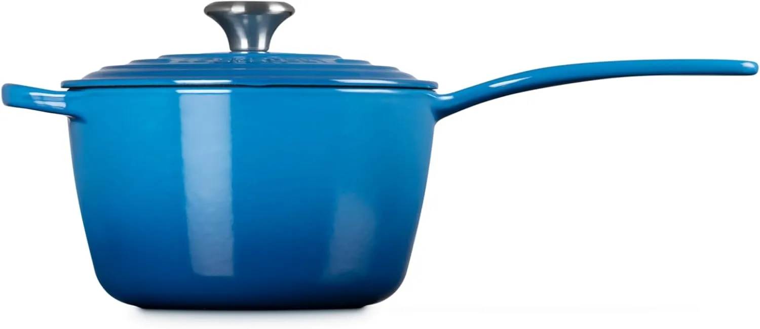 Le Creuset Enameled Cast Iron Signature Saucepan, 2.25 qt., Marseille
