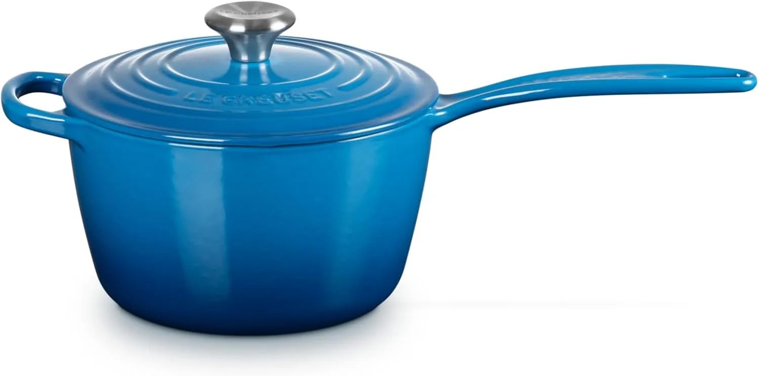 Le Creuset Enameled Cast Iron Signature Saucepan, 2.25 qt., Marseille