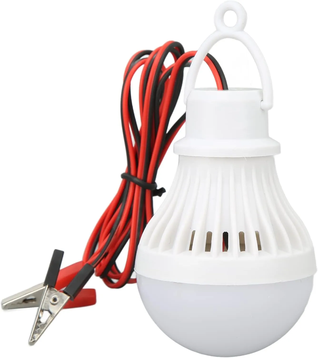 LED Camping Lantern Plastic Campings Light Emergency Light Bulb LED Camping Light Bulb with Hook for Hiking Fishing 12V 5W LED Bulb Lighting