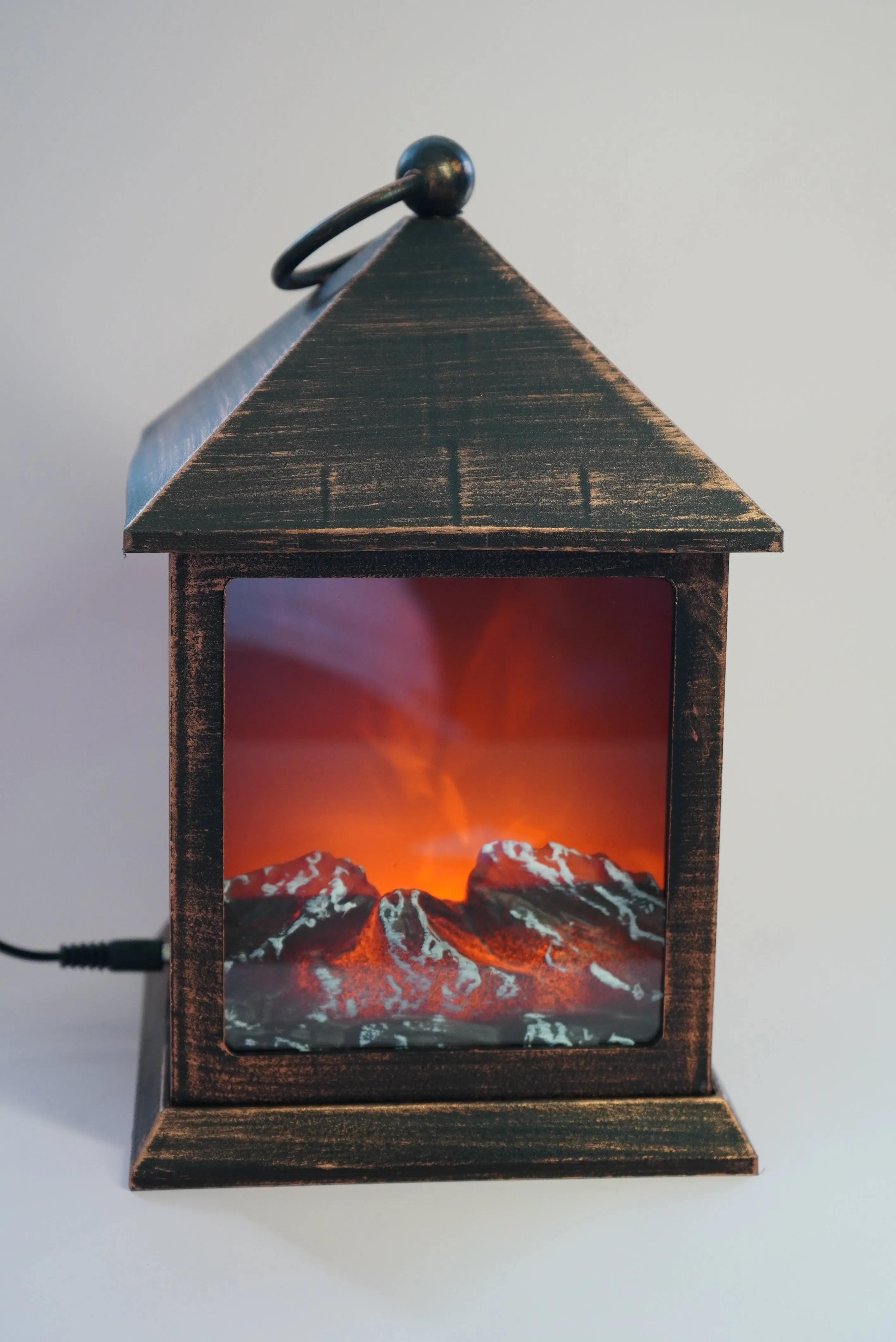 Led Electric Fireplace Vertical -04