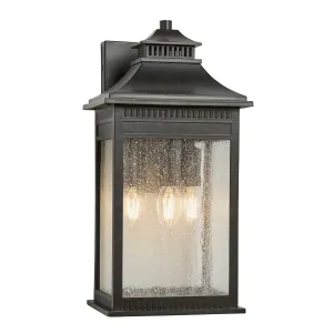 Livingston 3 Light Large Wall Lantern | Imperial Bronze