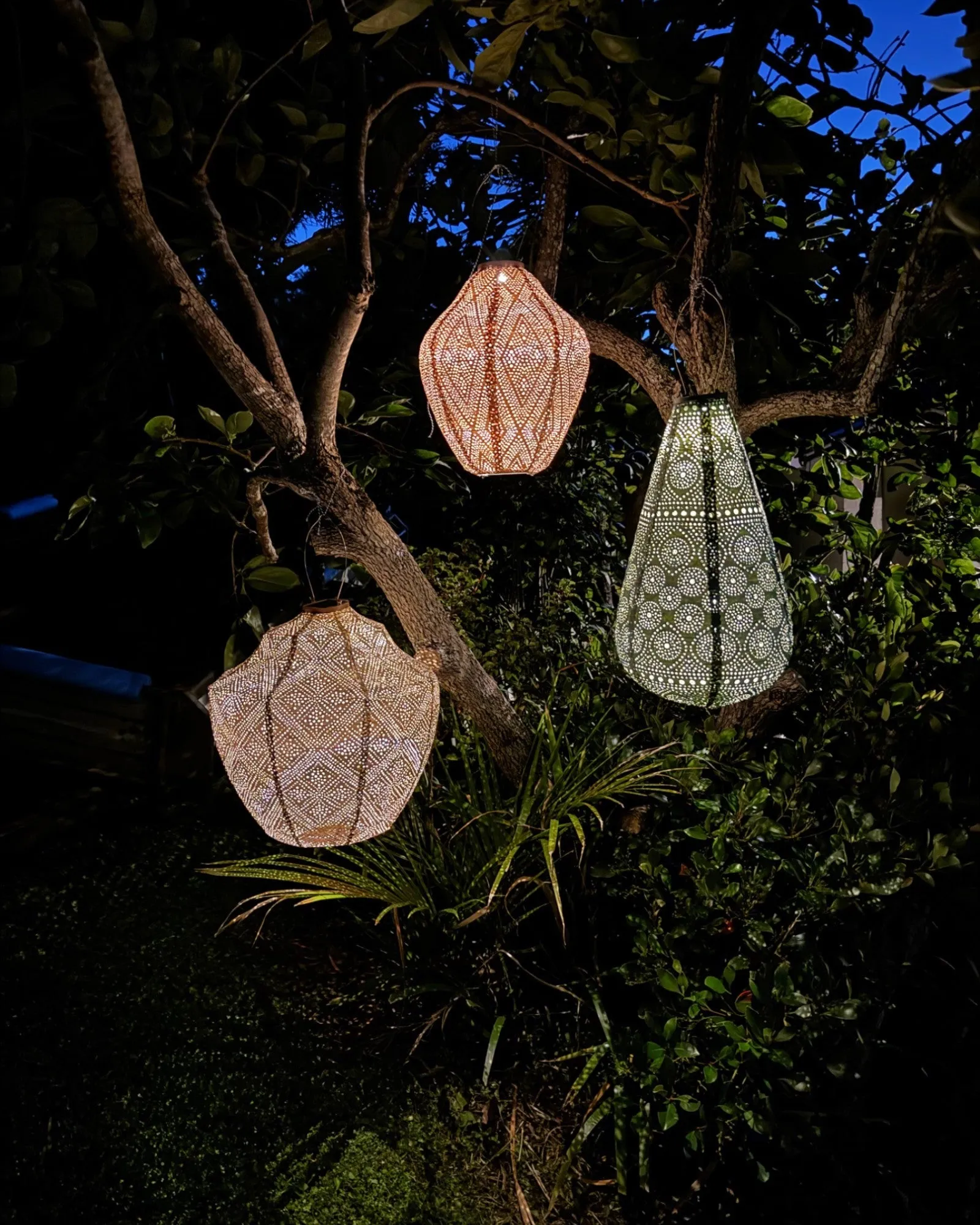 Lumiz Outdoor LED Solar Lantern - Jar 30cm