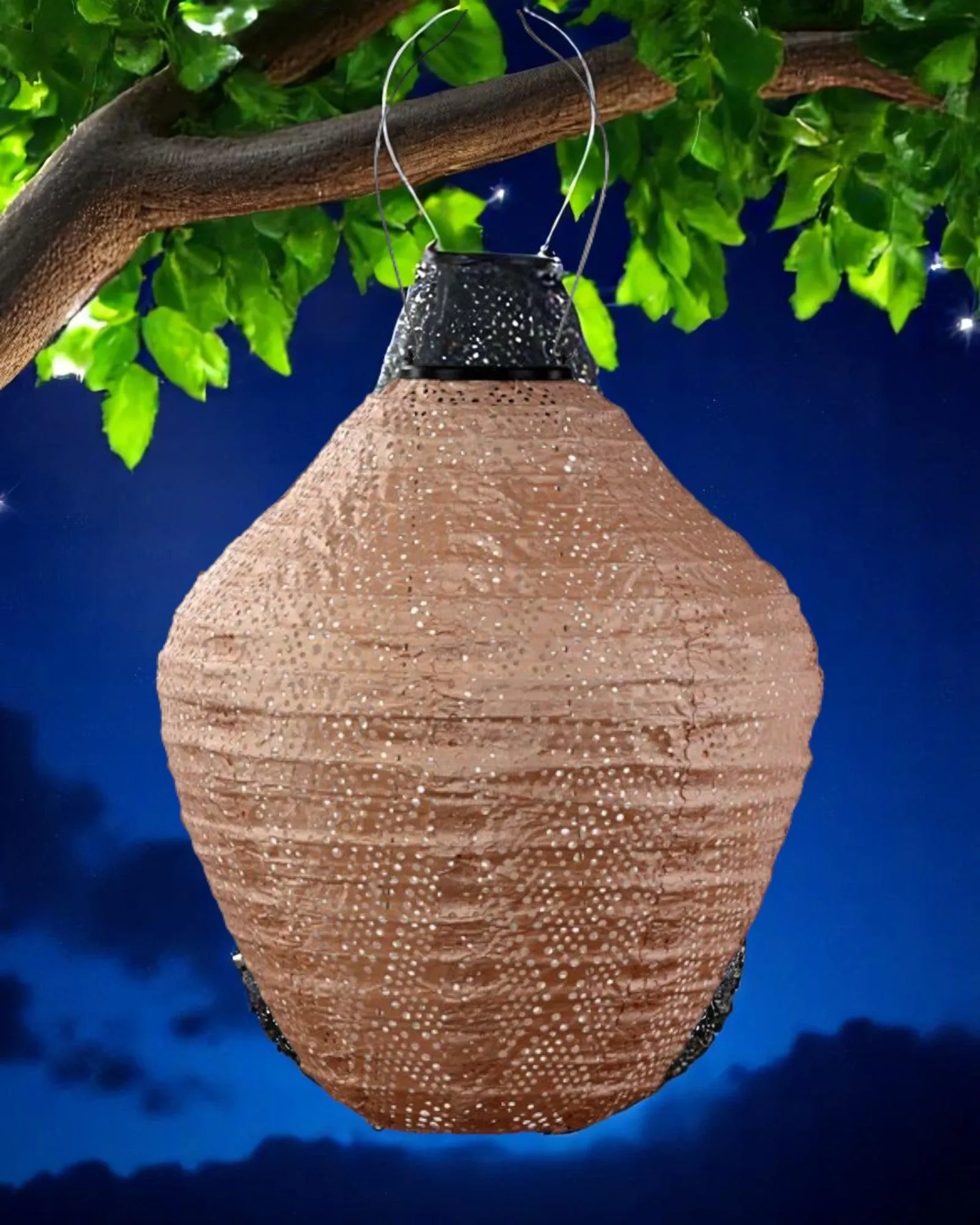 Lumiz Outdoor LED Solar Lantern - Jar 30cm