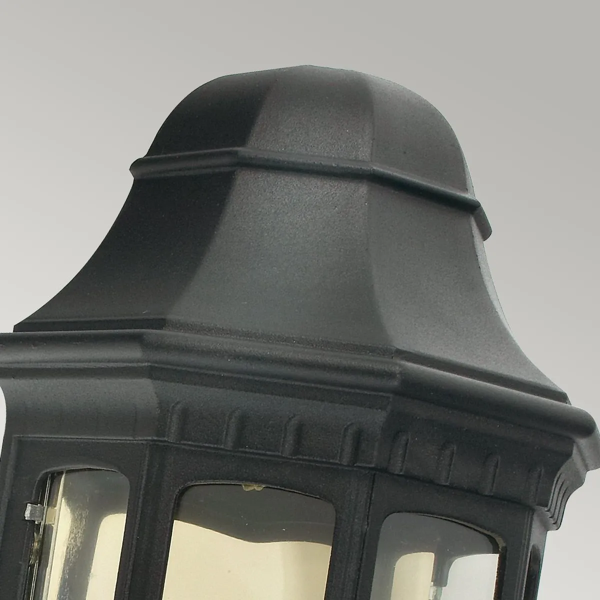 Malaga 1 Light Wall Lantern - Black  | Black