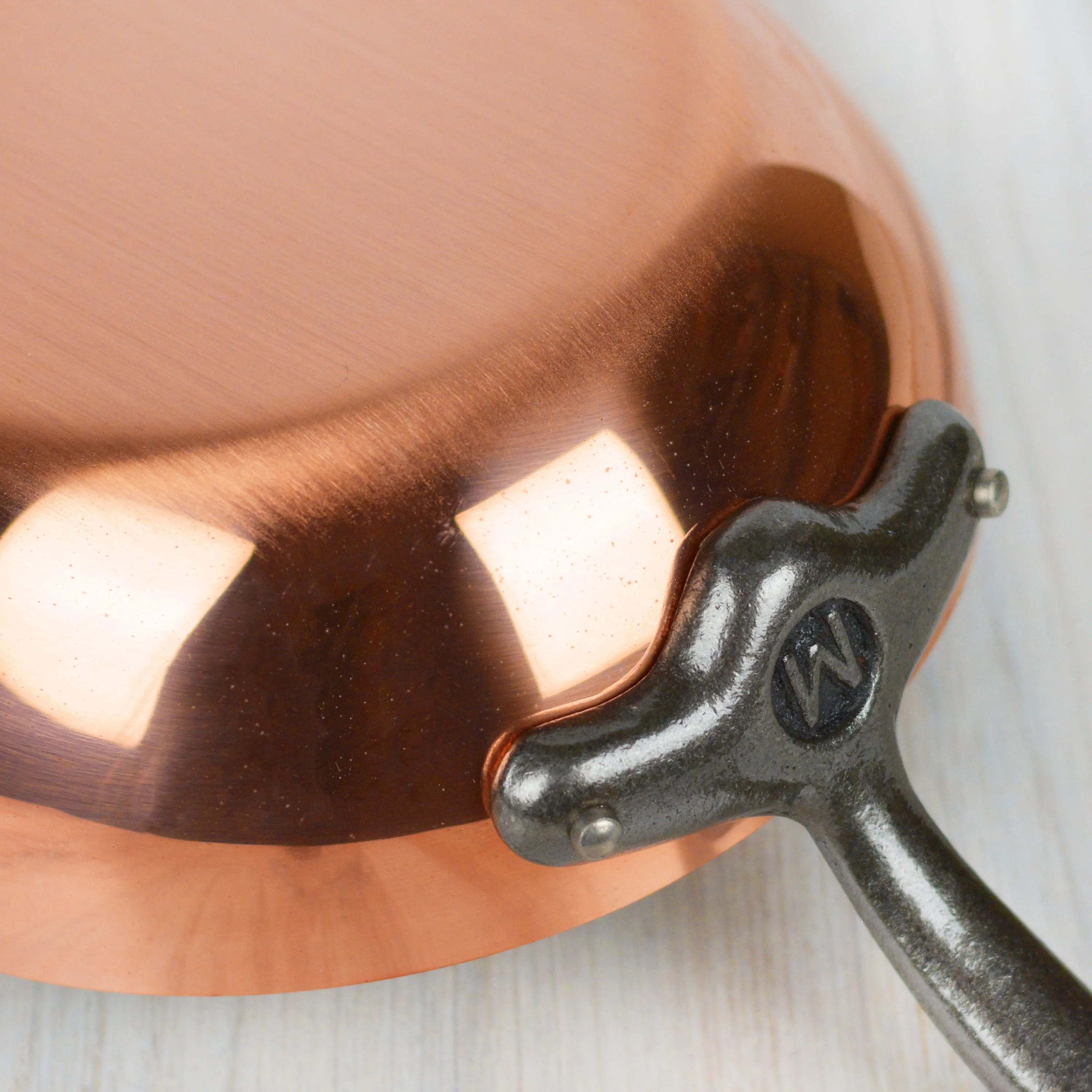 Mauviel M200Ci 3.7-quart Copper Saucier