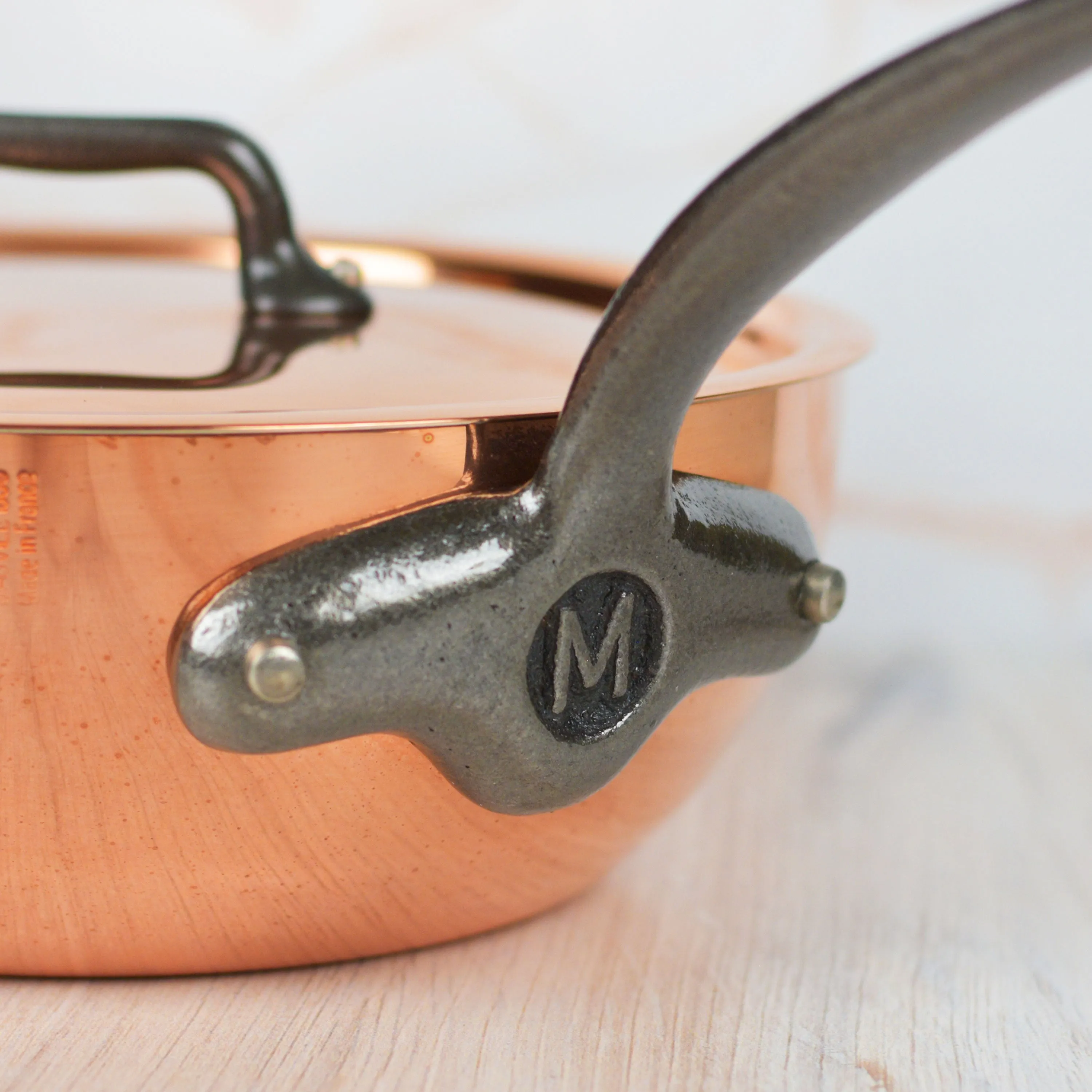 Mauviel M200Ci 3.7-quart Copper Saucier