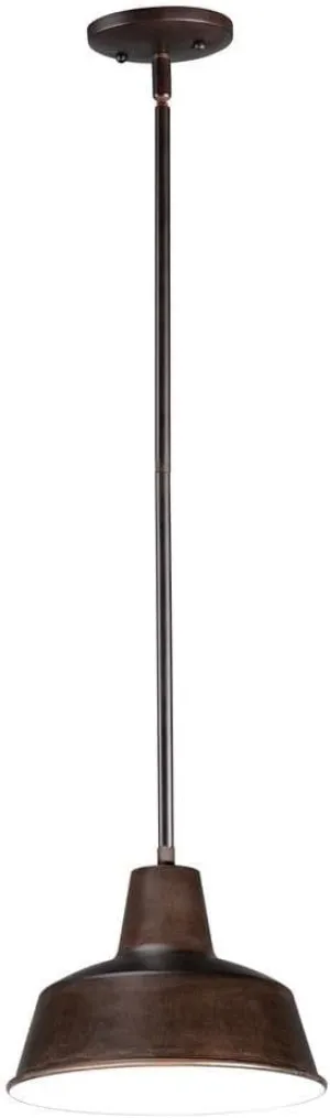 Maxim Lighting 35017EB Pier M-One Light Outdoor Hanging Lantern-8.25 Inches Wide by 5.75 inches high, Finish Color: Empire Bronze