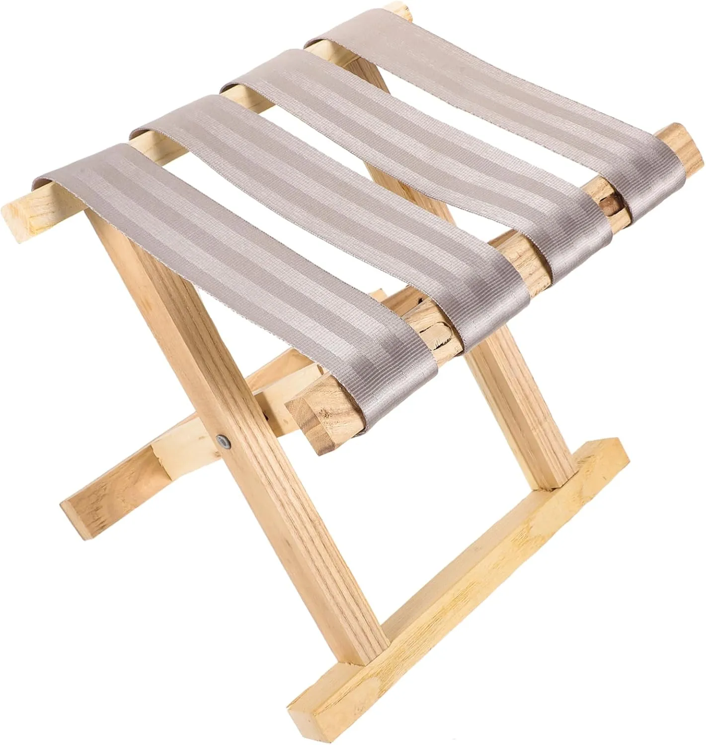 Mikikit Portable Chair Collapsable Chair Nylon Stool Picnic Stool Outdoor Chairs Stools Foldable Chair Folding Camp Stool Aldult Small Stool Camping Stool 28c Fishing Stool Wood