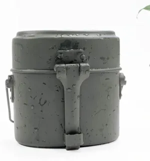 Military Mess Tin Multifunction Proper Size Aluminium Alloy Portable Military Lunch Box for Outdoor Camping