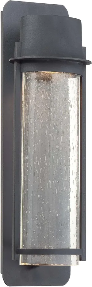 Minka Lavery Outdoor Wet Locations Wall Light 72252-66 Artisan Lane Exterior Wall Lantern, 35 Watts Halogen, Black