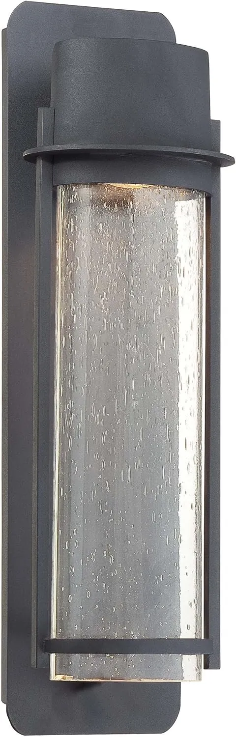 Minka Lavery Outdoor Wet Locations Wall Light 72252-66 Artisan Lane Exterior Wall Lantern, 35 Watts Halogen, Black
