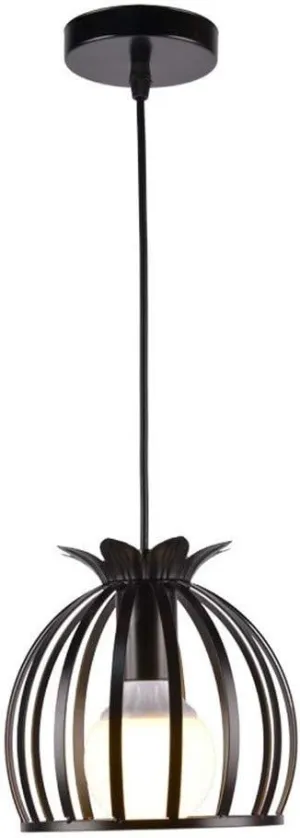Modern - Single Head Chandelier Edison Wrought Iron Metal Lantern Droplight Restaurant Kitchen Island Dining Room Bar Hallway E27 Decorative Lighting Pendant Lamps,Led Chandelier L