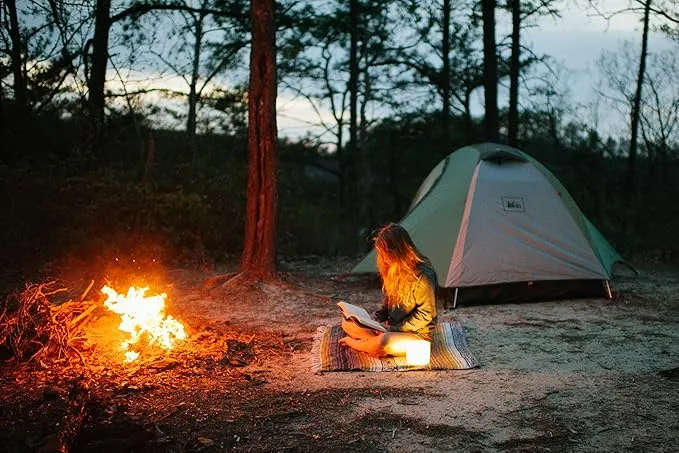 MPOWERD Luci Lux: Solar Inflatable Lantern Rechargeable via Solar or USB-C, 65 Lumens, Matte Finish   Warm White LEDS| Lasts Up to 24 hrs, Waterproof, Camping, Backpacking, Emergency Kits