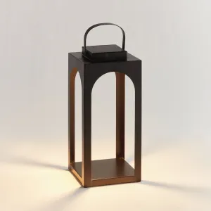 NAPA Home & Garden, BROOKS SOLAR LED LANTERN 18",N5LS04BK