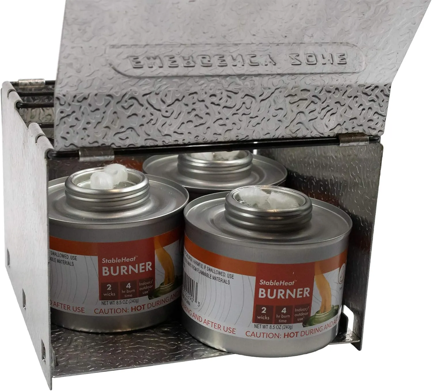 New & Improved! Emergency Cooking Fuel Premium Storage Set, 20  Year Shelf Life | Available in 4 Cans, 12 Cans, or 24 Can Packs