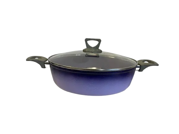 NEWARE PURPLE Terracotta BIGGER 12 Piece Cooking Set with Milk Cup/ Batería mas GRANDE de 12 piezas de Terracotta MORADO con POCILLO