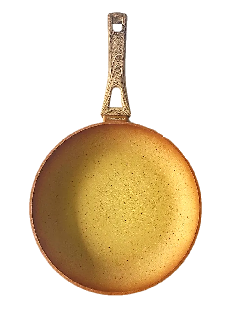 NEWARE Terracotta 9 Piece Cooking Set with GRIDDLE / Batería de 9 piezas de Terracotta con COMAL