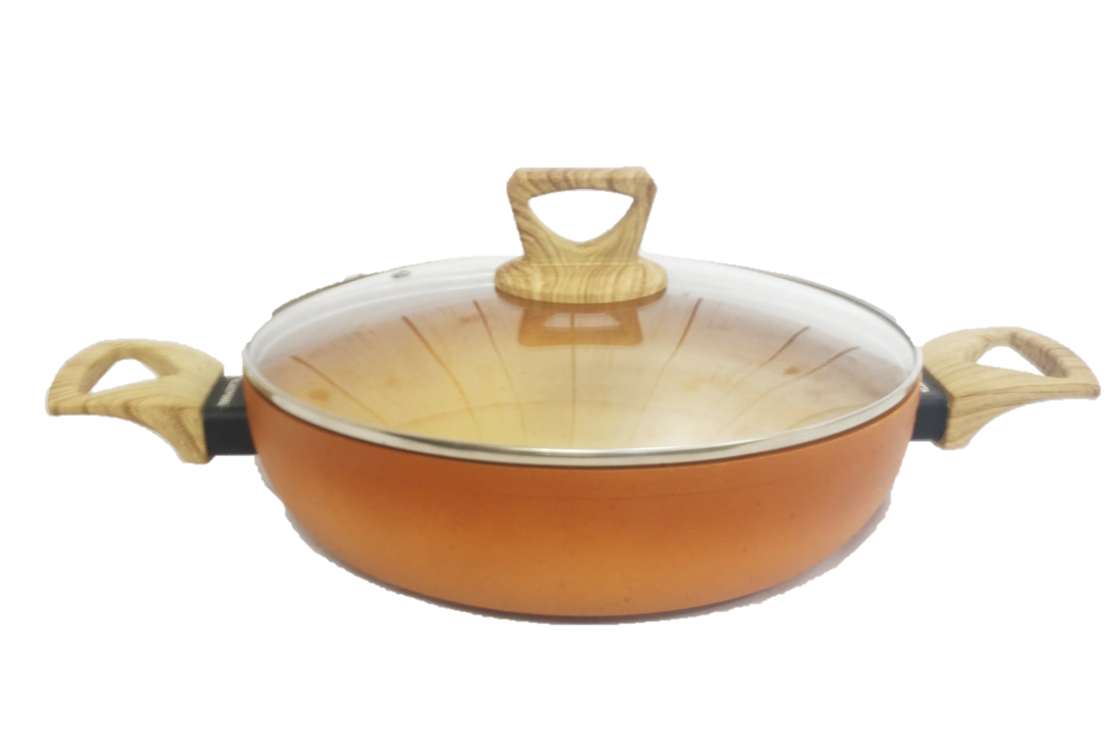 NEWARE Terracotta 9 Piece Cooking Set with GRIDDLE / Batería de 9 piezas de Terracotta con COMAL