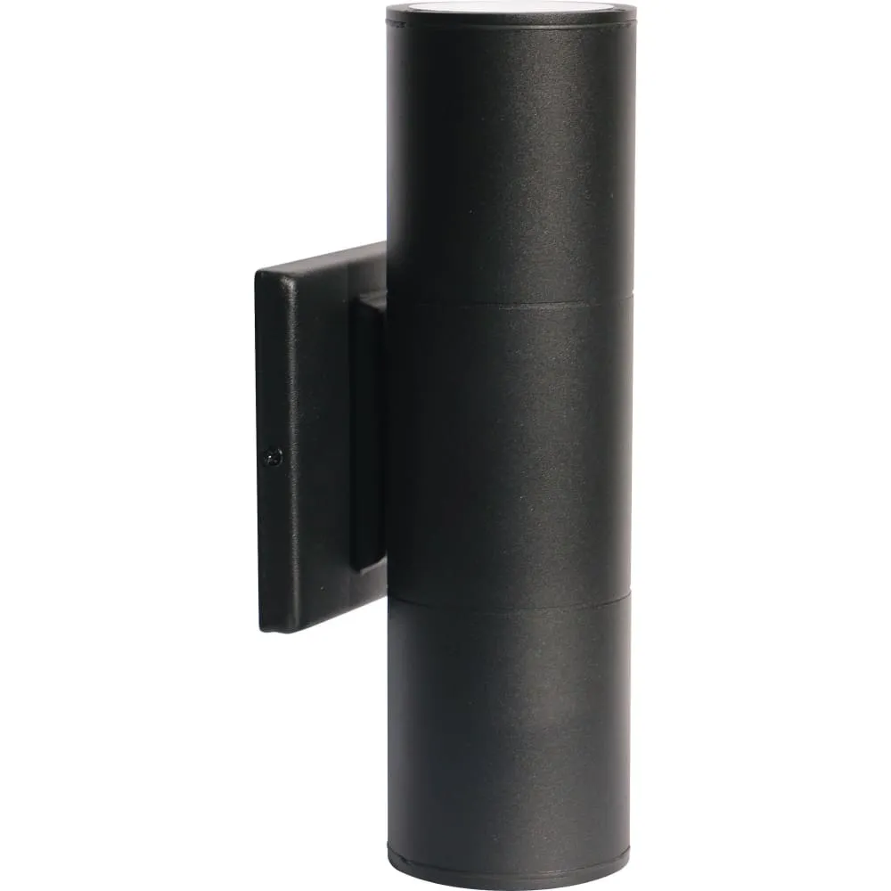 Nuvo Black LED Outdoor Wall Lantern
