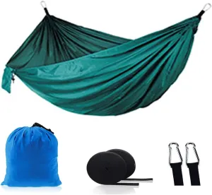 Outdoor Camping Hammock - Travel Hammock with 2 Tree Straps - Portable Backpacking Hammock for Adventure Hiking Travel-Max Load of 800lbs Gift #3