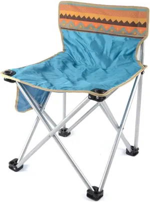 Outdoor Camping Portable Camping Beach Fishing Stool Self-driving Backrest Sketch Chair