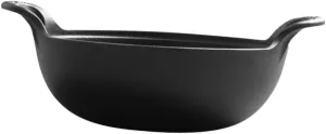Outdoor Cast Iron Saucepan Non-stick Cooking Pot Stew Pot for Family Meals Easy to Clean Versatile for Open Flame Cooking