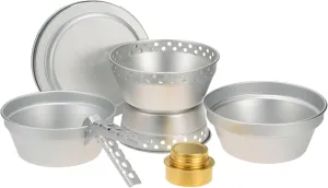 Outdoor Cooking Set Camping cookware Set Camping Stove Camping cookware Mess kit Aluminum Alloy Pot Camping Pot Outdoor Cooking Equipment Portable Camping Cookware Mess Kit Stove Spirit