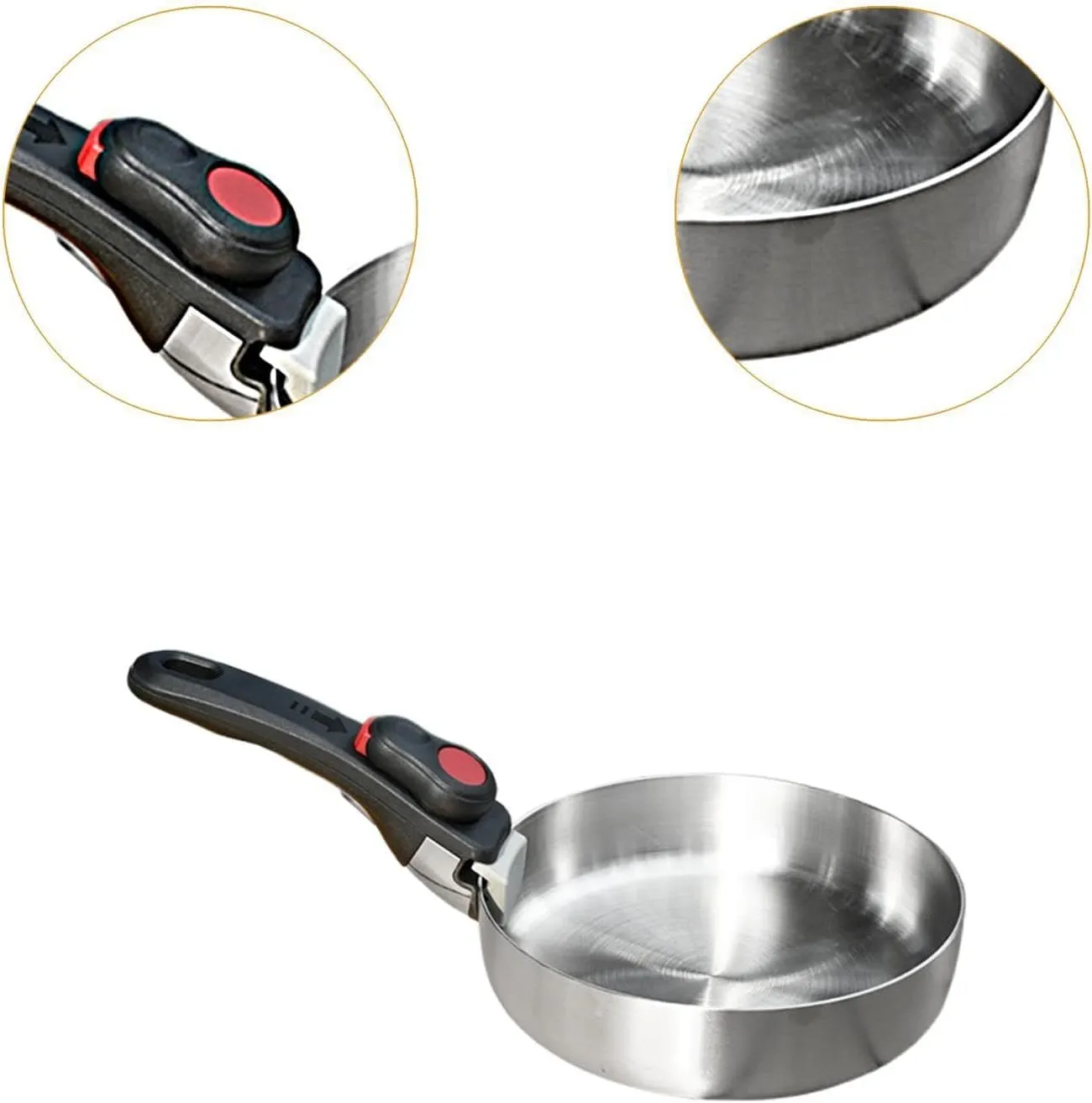 Outdoor Cooking Set with Frying Pan and Pot for Camping BBQ