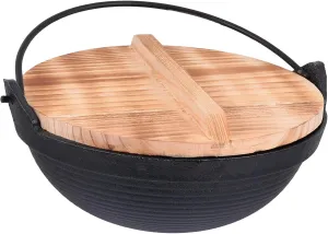 Outdoor Hanging Pot Picnic Cookware Set Japanese Style Shouxi Pot Cooking Pan Easy to Carry